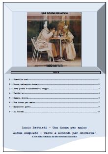 Album completo, Una donna per amico