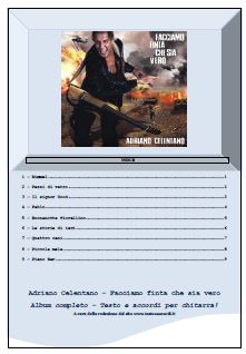 Scarica il file pdf con tutti i testi e agli accordi